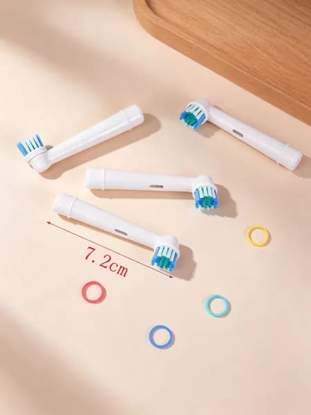 4 шт.Сменные насадки для электрических зубных щеток Oral-B, кроме моделей iO, Sonic и Pulsonic