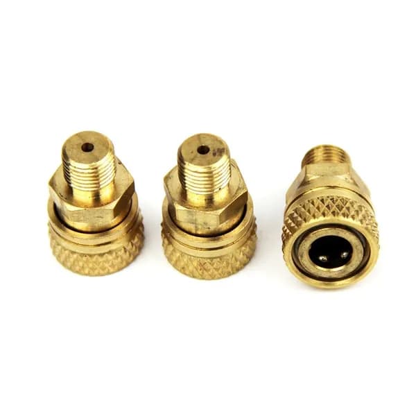 3 штука PCP штуцер наполнения 8mm медь Быстрое отключение1/8 BSPP