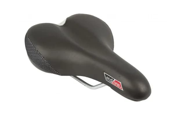 Седло 6-143251 комфортное 272х175мм VL-3251 эластомерное черно-серое VELO