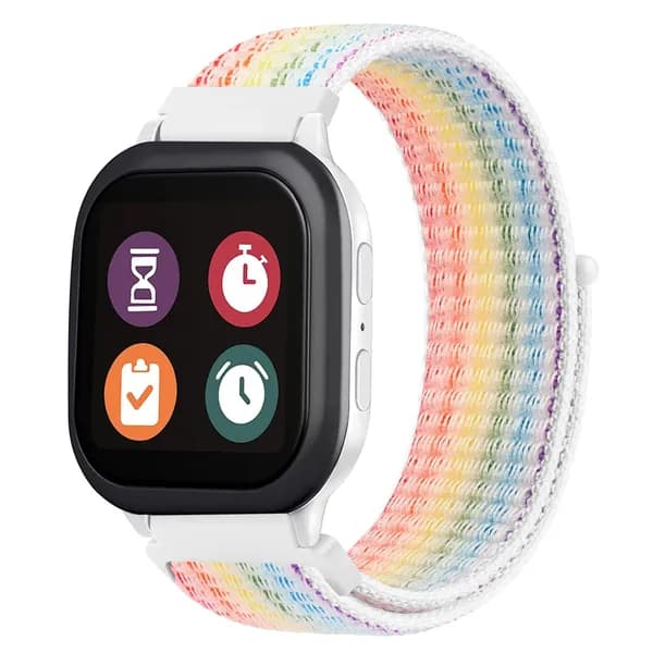 20 мм нейлоновый ремешок-петля для Samsung Galaxy Watch 7/6/5/4 44 мм 40 мм, детский ремешок для Galaxy Watch 6 4 Classic 43 мм/47 мм 42 мм/46 мм