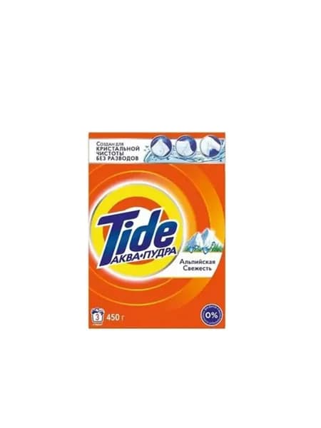 Tide Альпийская Свежесть Стиральный порошок Аква-пудра 450 г