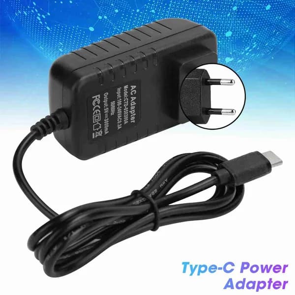 Блок питания для Raspberry Pi 4B 5V 3A Type-C адаптер питания для малины пи 4B