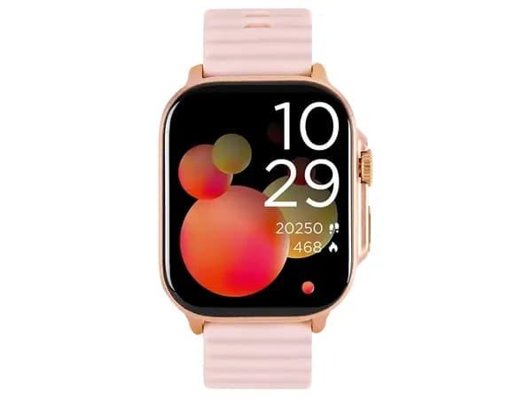 Смарт-часы (умные) TTEC Tempus 51mm Rectangular Metal Case Smartwatch, Bluetooth 300 мАч Розовое золото 2SW03RA