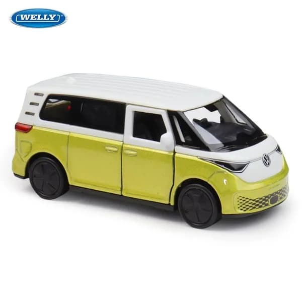 Welly 1:36 Volkswagen ID BUZZ модели автомобиля Игрушки Подарок на день рождения