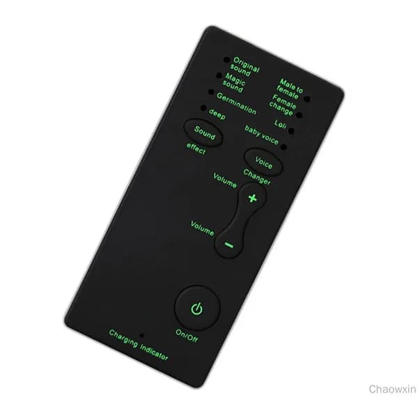 Портативная звуковая карта для смартфона с изменителем голоса
