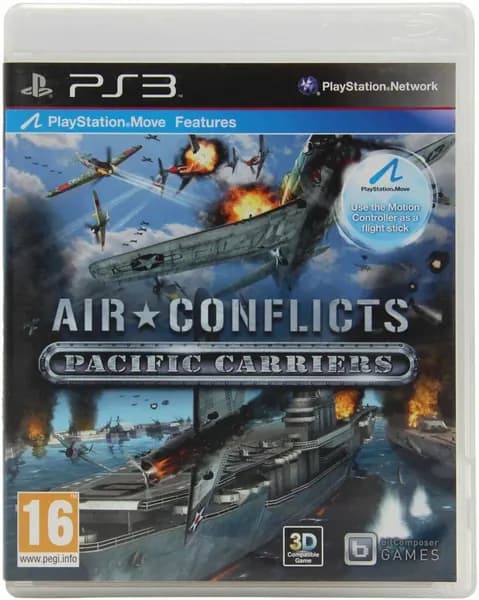 Игра Air Conflicts Pacific Carriers (Поддерживает Move) (PlayStation 3