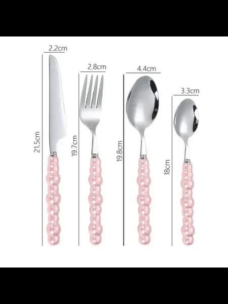 Набор столовых приборов Pink-4pcs, 4 шт