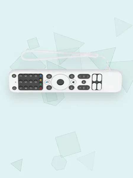 Силиконовый чехол для пульта Homatics Box R 4K, Белый