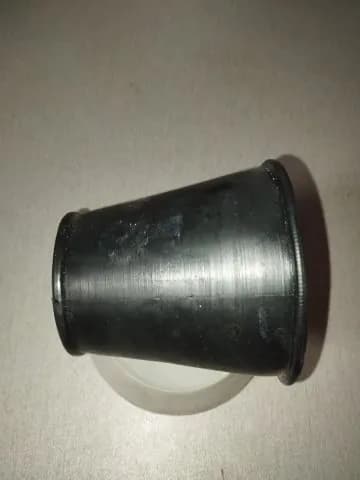 Сантехническая манжета канализационная, конусная d 60x80 черная