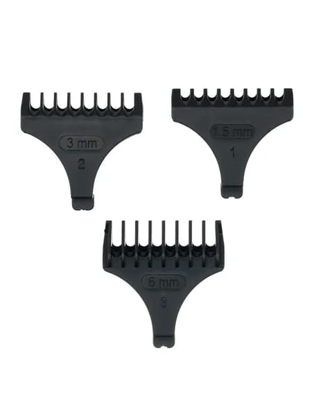 Набор насадок для триммера DEWAL PRO BARBER STYLE 03-086 высота среза 1,5 мм; 3 мм; 6 мм N-086