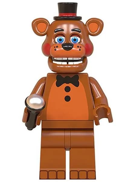Фигурка персонаж "FNAF", Игрушка Фредди, конструктор
