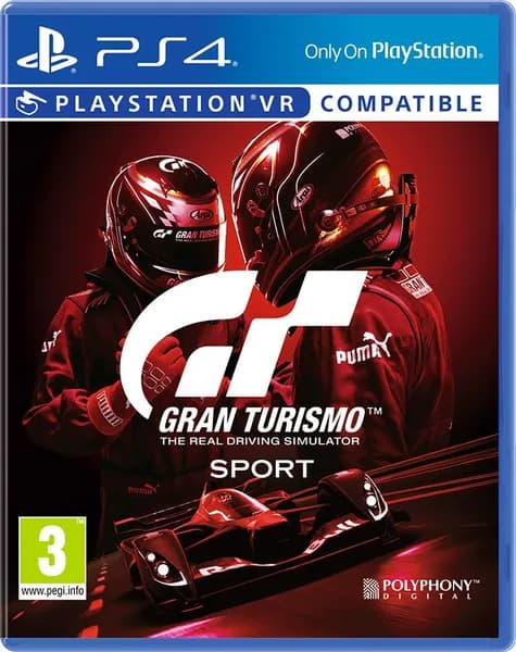Игра Gran Turismo Sport (Playstation 4, Русская версия)