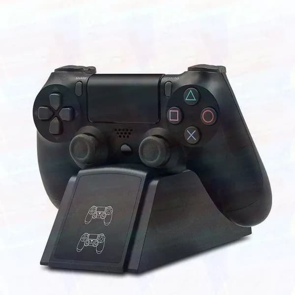 Зарядное устройство контроллера PS4 станция для 2-х геймпадов