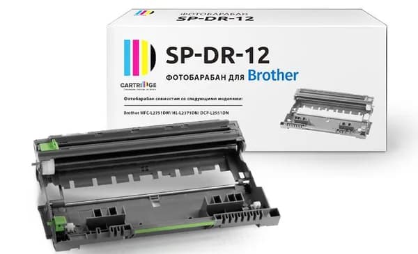 Фотобарабан (драм картридж) SP DR-12 для Brother, SolutionPrint