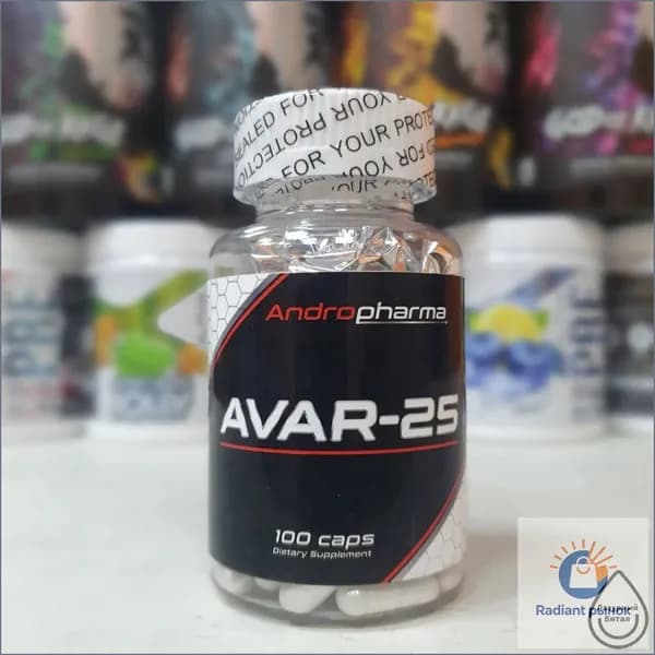 Анаболический комплекс AndroPharma Avar-25 100 caps 5