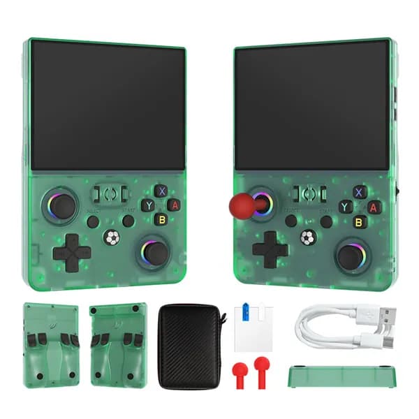 Портативная игровая консоль R36MAX2, 4,5 IPS, 64 ГБ встроенной памяти