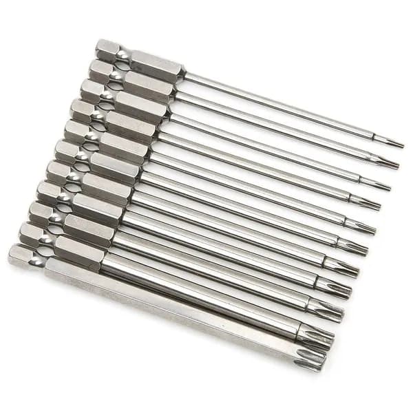 Магнитная Головка с Шестигранным Хвостовиком для Отвертки Torx 100 мм Security Tamper Proof Star