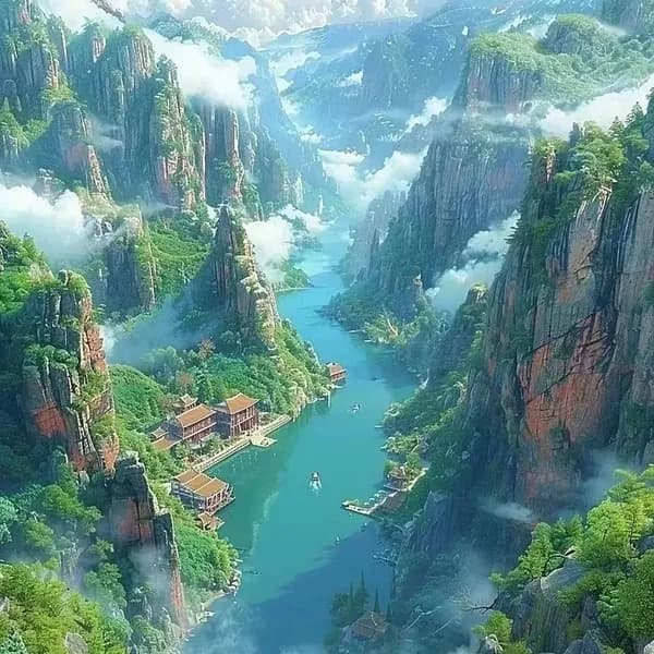 Самоклеющаяся водостойкая настенная наклейка с красивым природным пейзажем, для спальни, общежития и съемной квартиры, размер 50х50 см