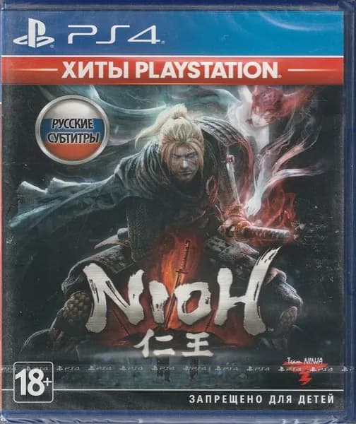 Игра Nioh 2 (Русская обложка) PS4 (PlayStation 4, Русские субтитры)