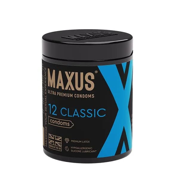 Презервативы Maxus Classic классические 12 шт