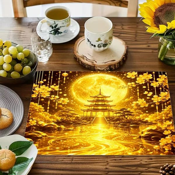 Салфетка сервировочная Искусственные материалы 32x42см, 1шт.