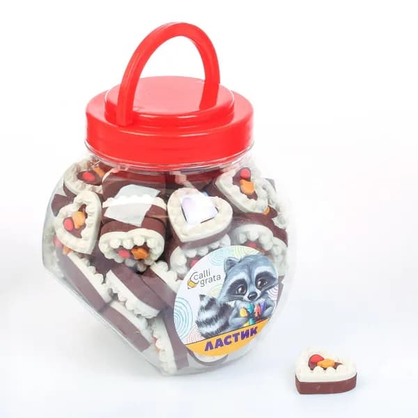 Ластик фигурный Пирожное , 2 шт