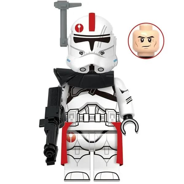 Минифигурка Star Wars Клон-трупер 91-го разведывательного корпуса, совместимая с Лего