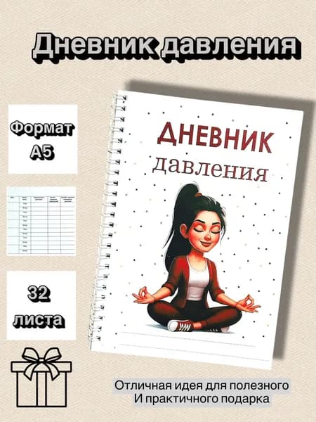 Блокнот А5 Контроль давления