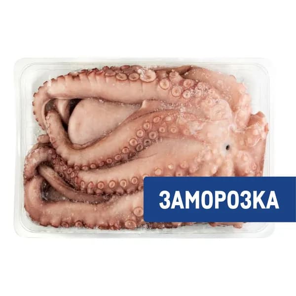 Осьминог свежемороженый, 1500г