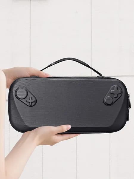 Чехол-сумка для игровой консоли ROG XBOX Ally и ROG XBOX Ally X, жёсткий на молнии, чёрный