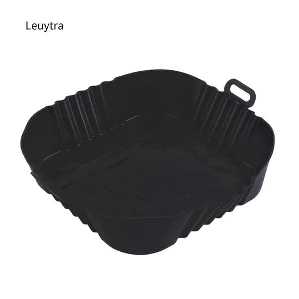 Форма для запекания 22 см x 24 см 1 шт силикон черно-серый