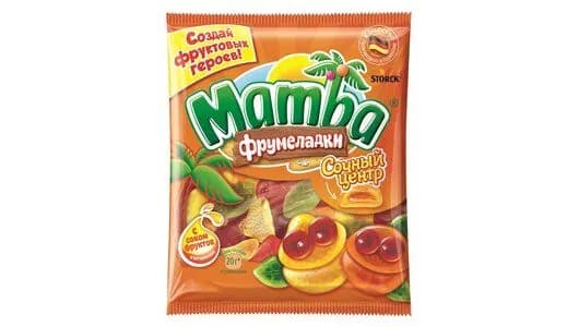 Мармелад Mamba Фрумеладки Сочный центр 70 г