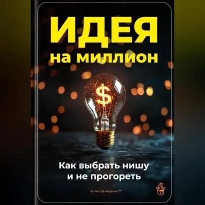 Идея на миллион: Как выбрать нишу и не прогореть | Демиденко Артем | Электронная аудиокнига