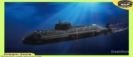 Качественный набор Trumpeter 04598, британская субмарина 1/350 воссоздана
