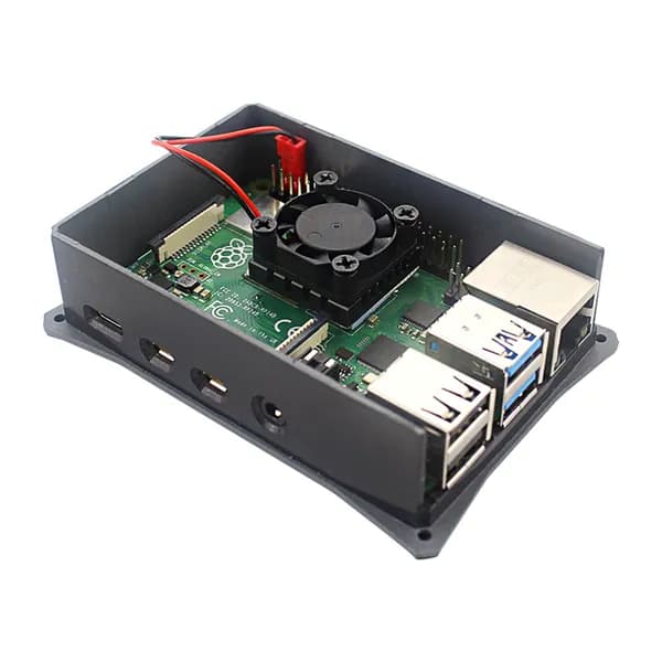 Вентилятор охлаждения и радиаторы для Raspberry Pi 4B