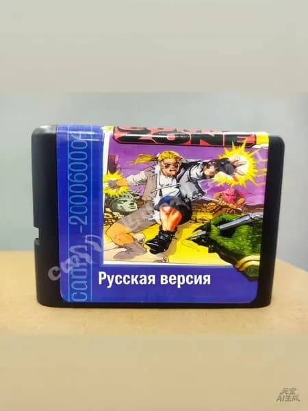 Игровой картридж для приставки 16 bit: Comix Zone (Русская версия - без коробки)