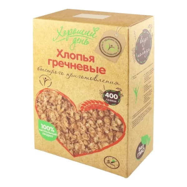 Каша Хороший день гречневая 400 г