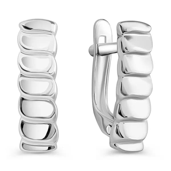 Серьги женские серебро 925 пробы 585GOLD
