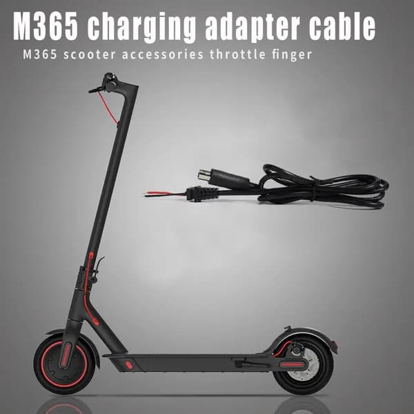 Зарядный кабель для самоката Xiaomi M365, 42 В, 2 А, разъём DC 8 мм