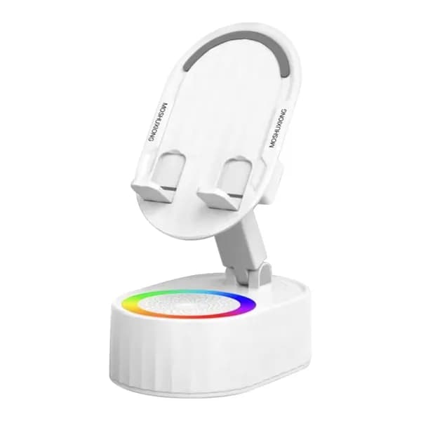 Умная Bluetooth-колонка с подставкой, индукционным подключением, аккумулятором и RGB-подсветкой