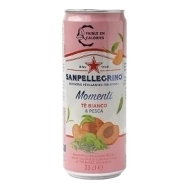 Газированный напиток SanPellegrino Momenti персик 330 мл