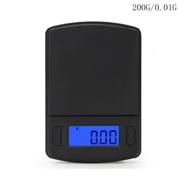 Высокоточные мини-весы 0.1/0.01g 7 единиц, Черный