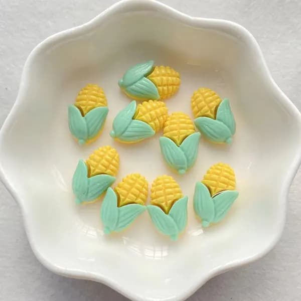 20PCS Смешанные фрукты и овощи DIY Ювелирные украшения