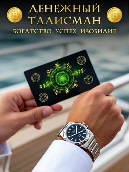 Денежная карта финансовый амулет