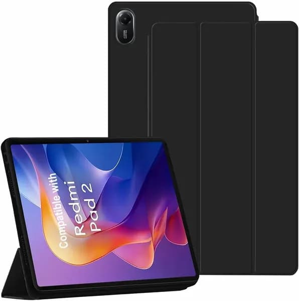 Противоударная крышка с подставкой Мягкая задняя крышка TPU для Xiaomi Redmi Pad2 (WiFi) 11-дюймовый планшет 2025