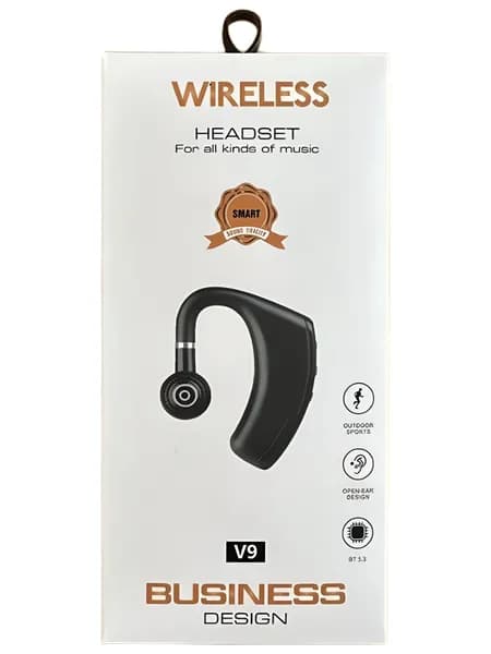 Bluetooth гарнитура V9 наушник беспроводная с микрофоном