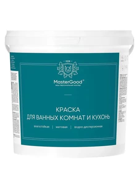 MG Краска для кухонь и ванных комнат акриловая 1,5 кг