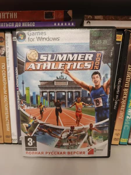 Видеоигра Summer Athletics 2009 на ПК DVD