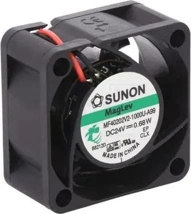 Вентилятор SUNON MF40202V2-1000U-A99 осевой 24В DC 40x40x20 мм подшипник Vapo 13,01 куб.м/ч 21 дБА