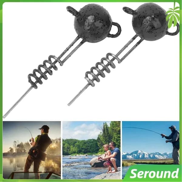 Jig Sinkers Fishing Bait, Легкие и влагостойкие, для идеального результата во время рыбалки 10G